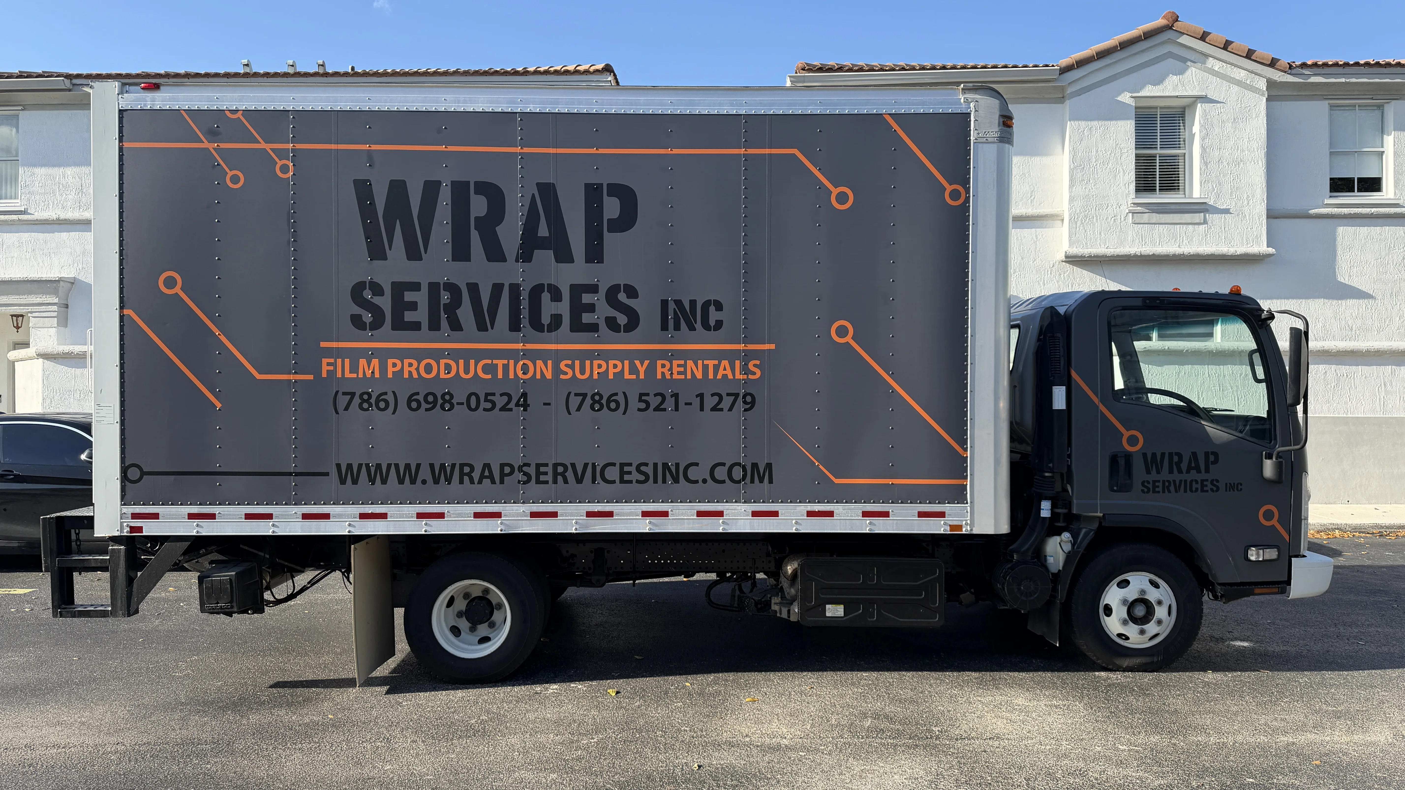 Wrap Services delivery trucks