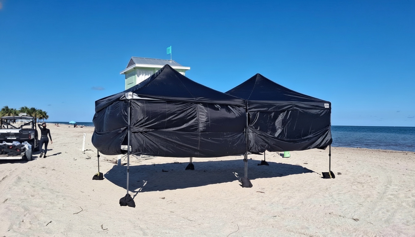 Black Production Tents